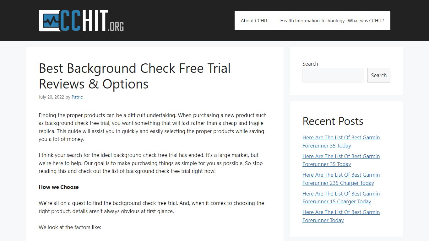 Best Background Check Free Trial Reviews & Options
